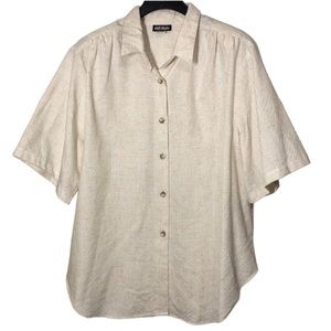 Hot Stuff Womens Vintage Plaid Shirt Plus Size 22